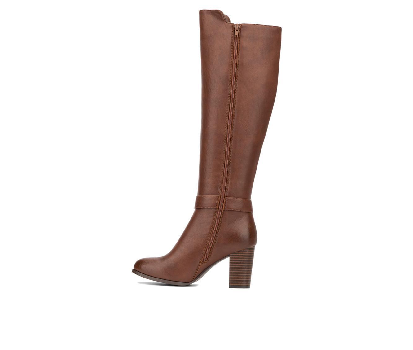Women's New York and Company Andrina Knee High Heeled Boots Product Image