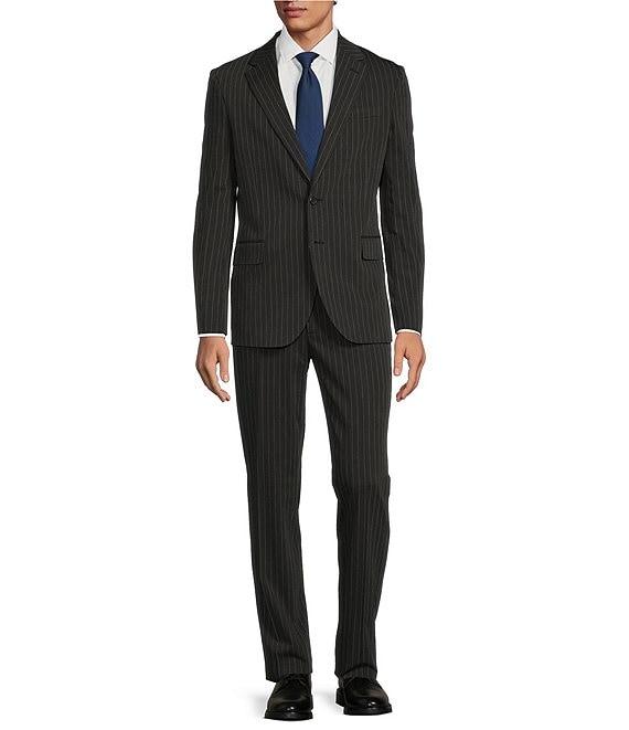 Polo Ralph Lauren Performance Modern Fit Flat Front Pinstripe Twill 2-Piece Suit Product Image