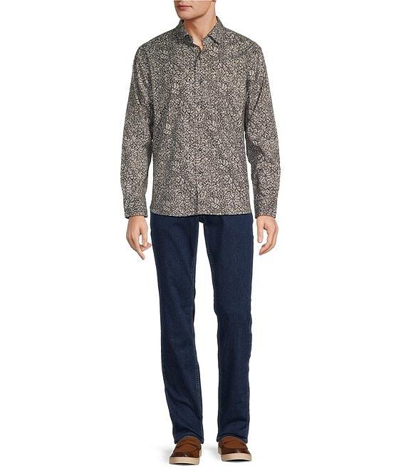Tommy Bahama Lazlo Seaside Soiree Long Sleeve Silk-Blend Shirt Product Image