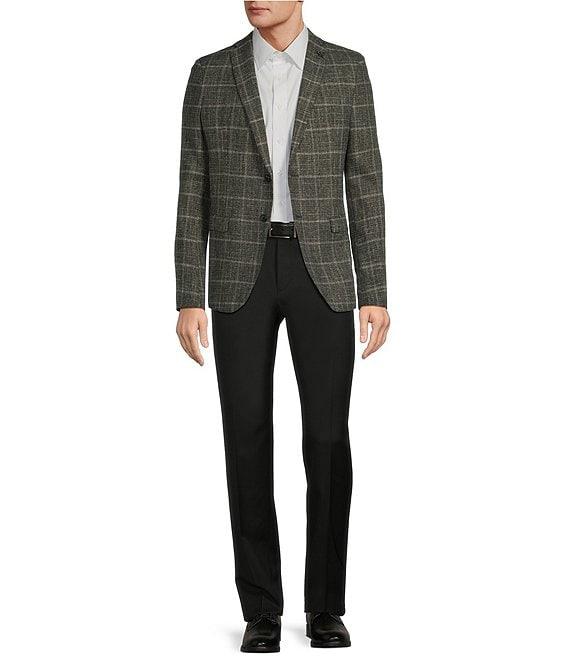 John Varvatos Slim Fit Plaid Print Sport Coat Product Image