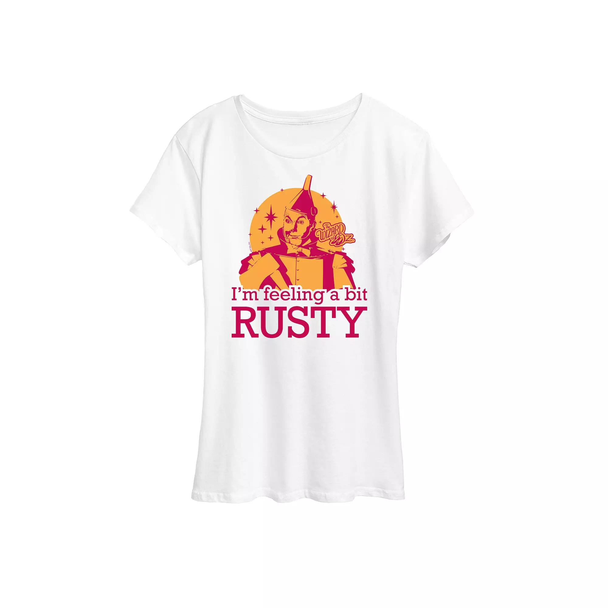 Women's The Wizard Of Oz A Bit Rusty Graphic Tee,  Product Image