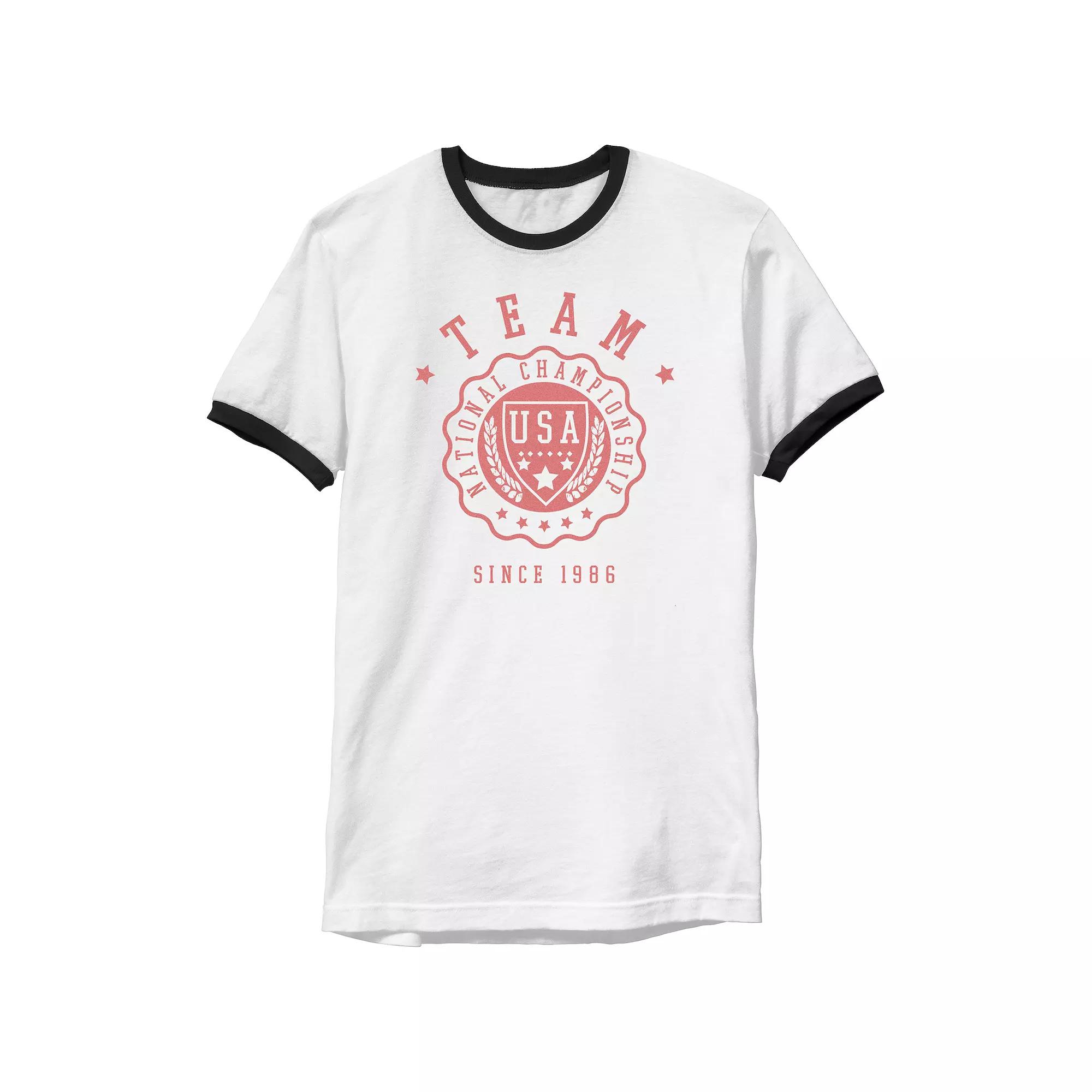 Men's Team USA Since 1986 Ringer Graphic Tee,  Product Image