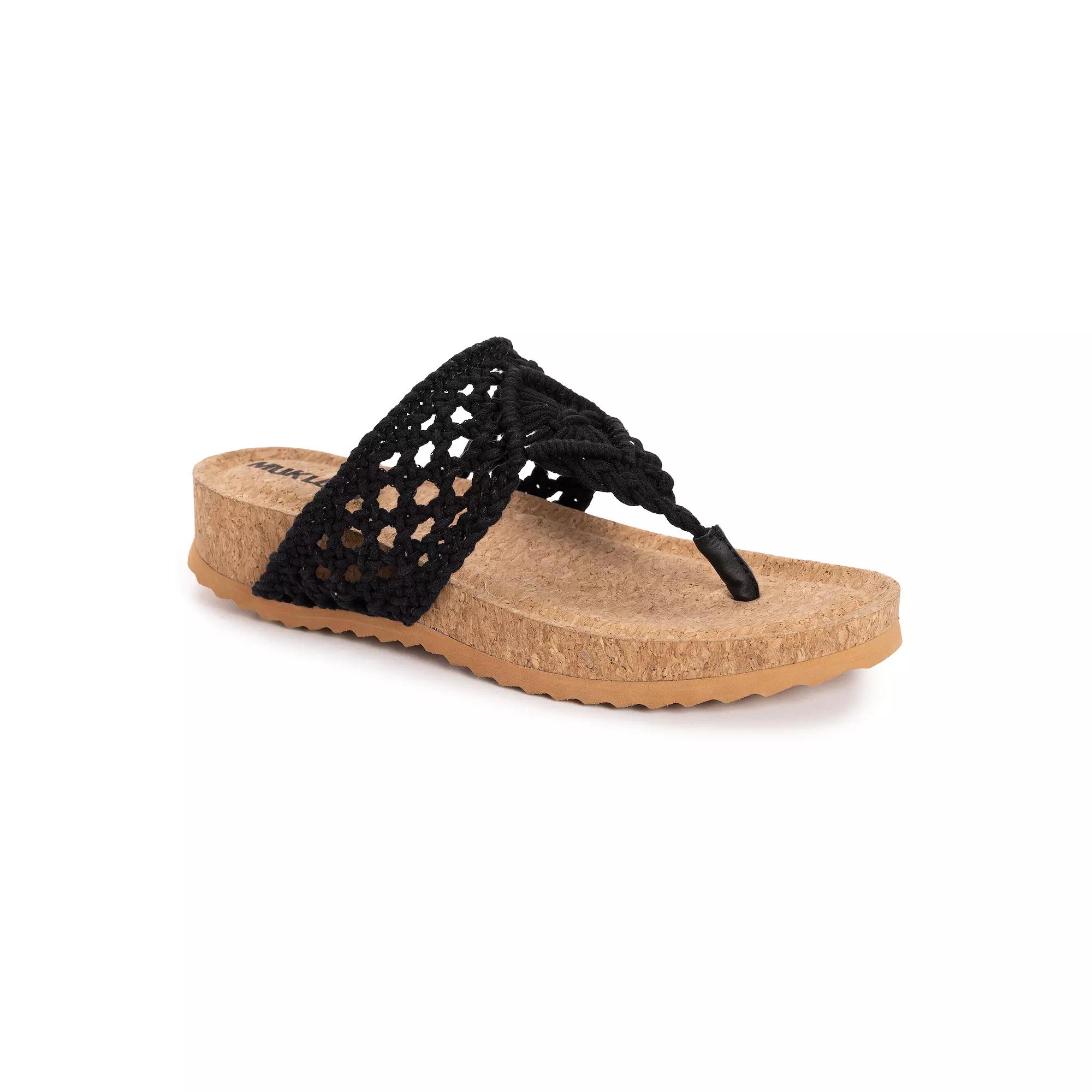 MUK LUKS Women's Pippen Comfortable Sandals,  Product Image