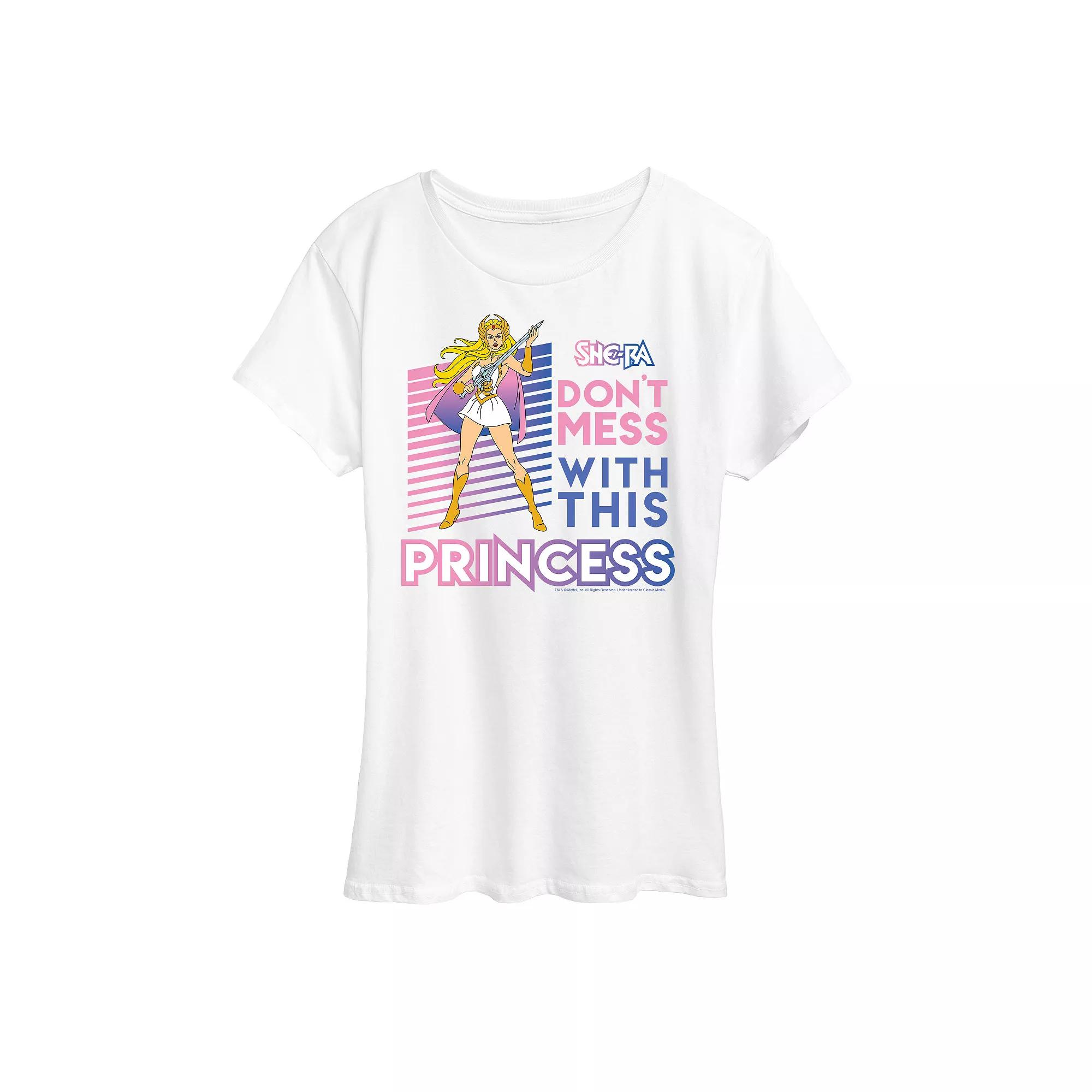 Women's She-Ra Don't Mess Princess Graphic Tee, Girl's,  Product Image