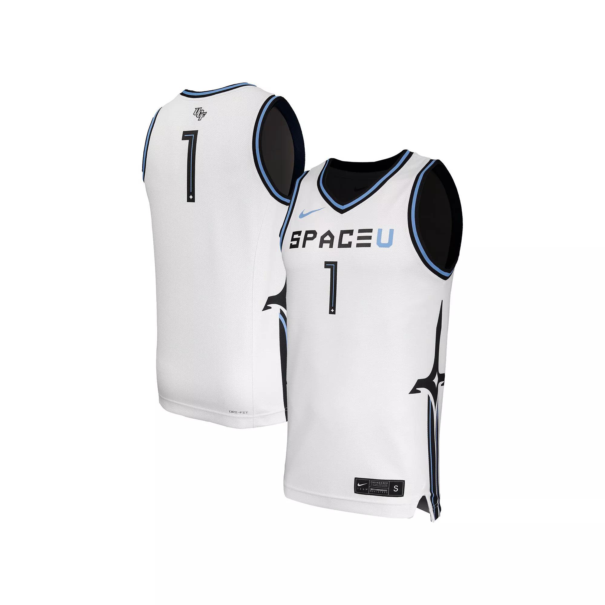 Men's Nike White UCF Knights Space Game Replica Basketball Jersey,  Product Image