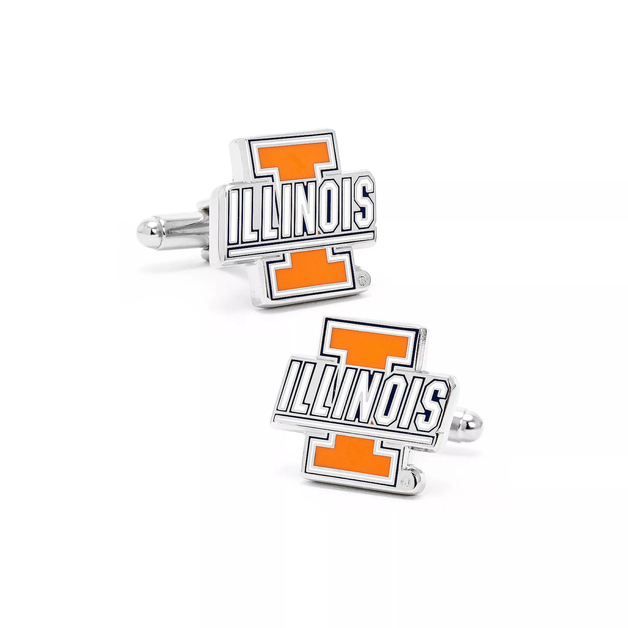 Men's Cuff Links, Inc. Illinois Fighting Illini Cuff Links, None Product Image