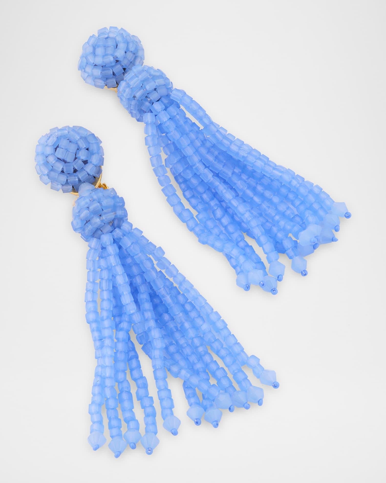 Crystal Fringe Earrings Product Image