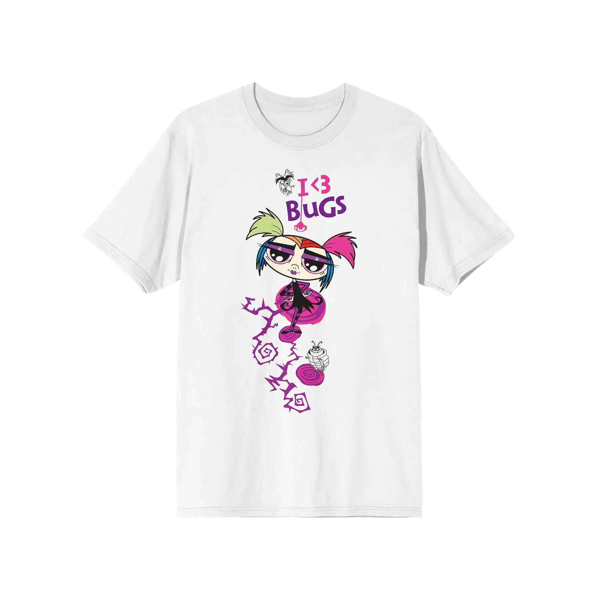 Men's Growing Up Creepie "I <3 Bugs" Graphic Tee,  Product Image