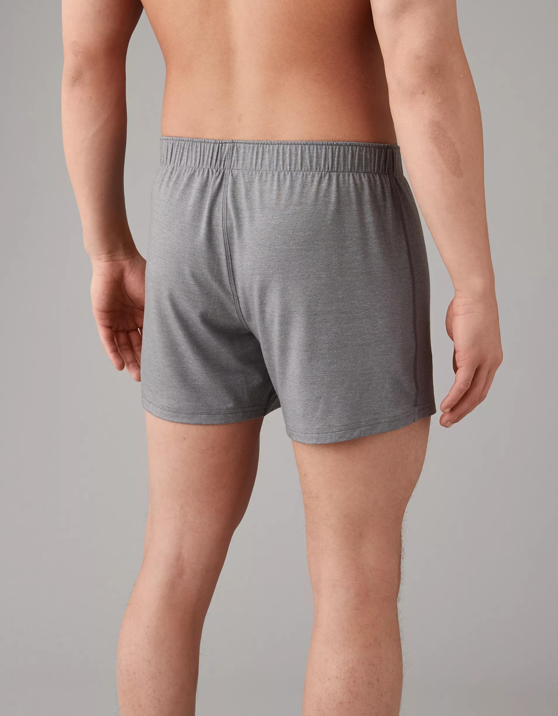 AEO Men's Cherries Slim Knit Ultra Soft Boxer Short Product Image