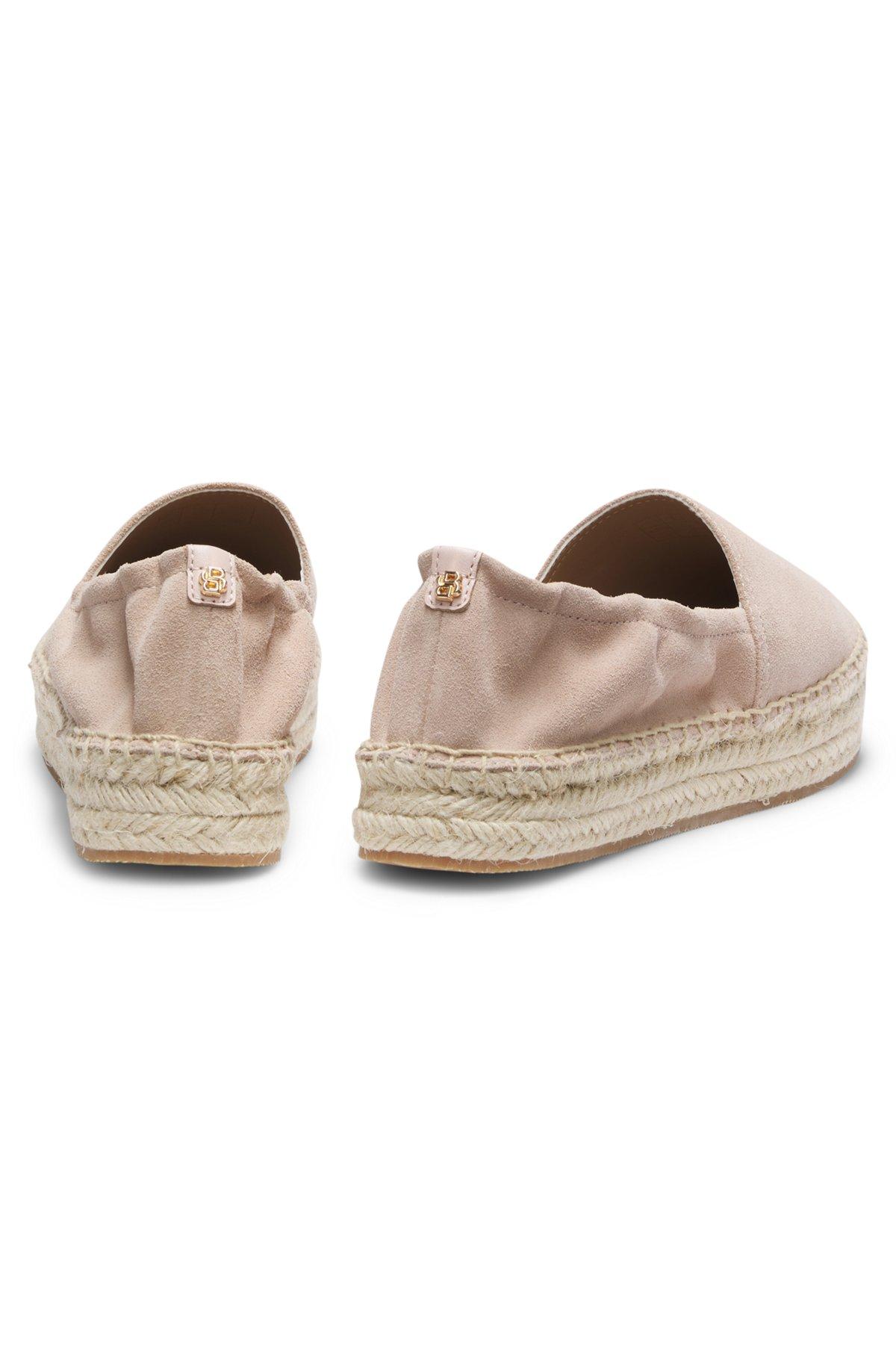 Suede espadrilles with jute midsole Product Image