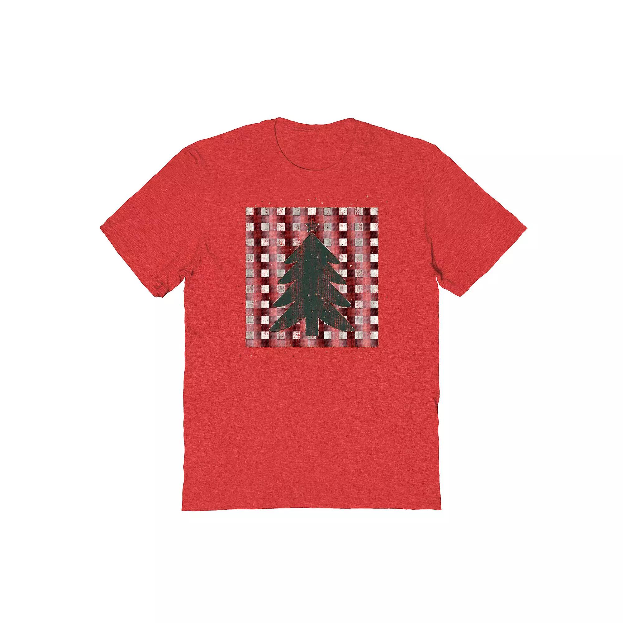 Men's Christmas Tree Graphic Tee, Adult Unisex,  Product Image