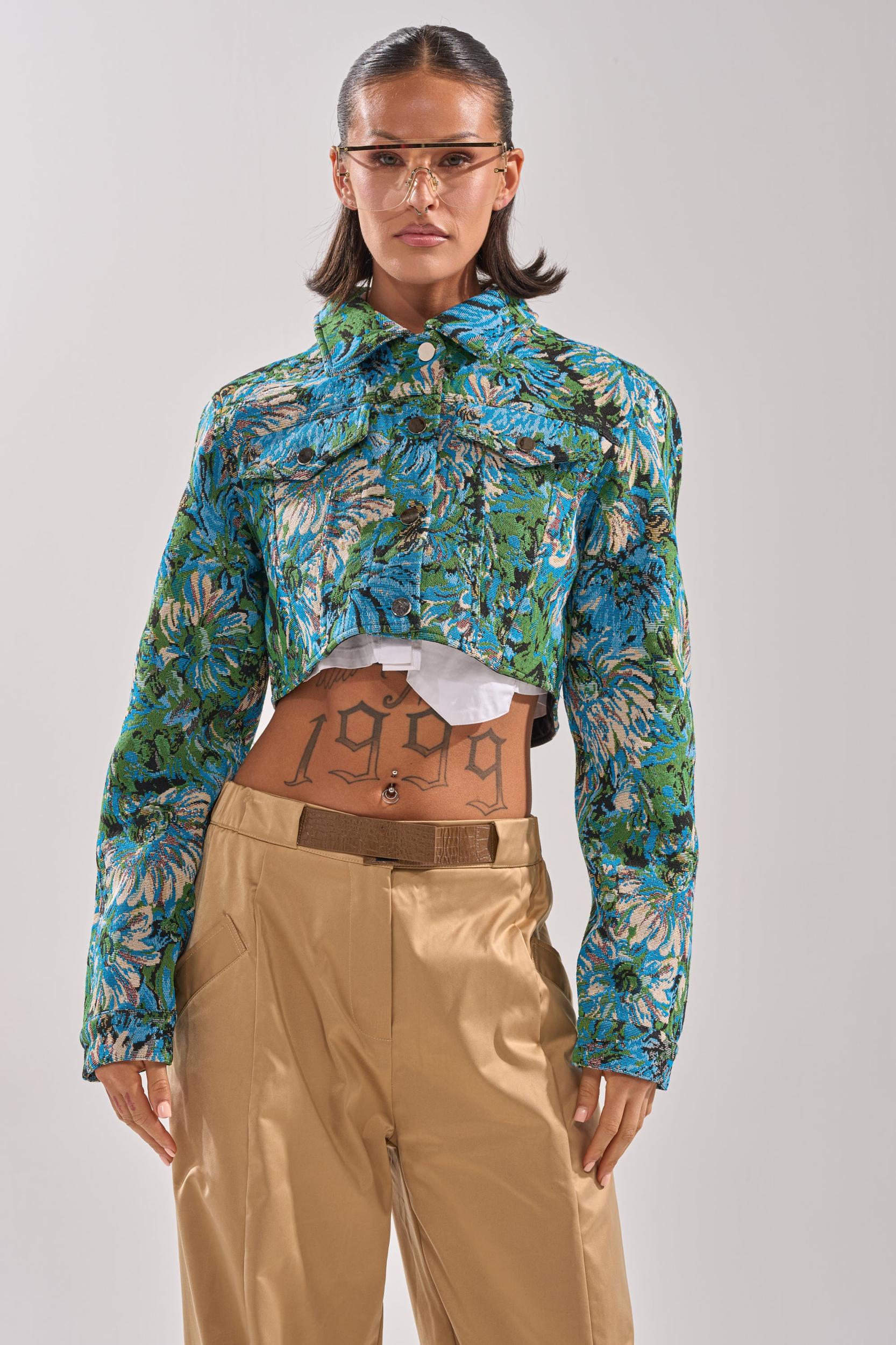 TRY ME TAPESTRY BOMBER Product Image