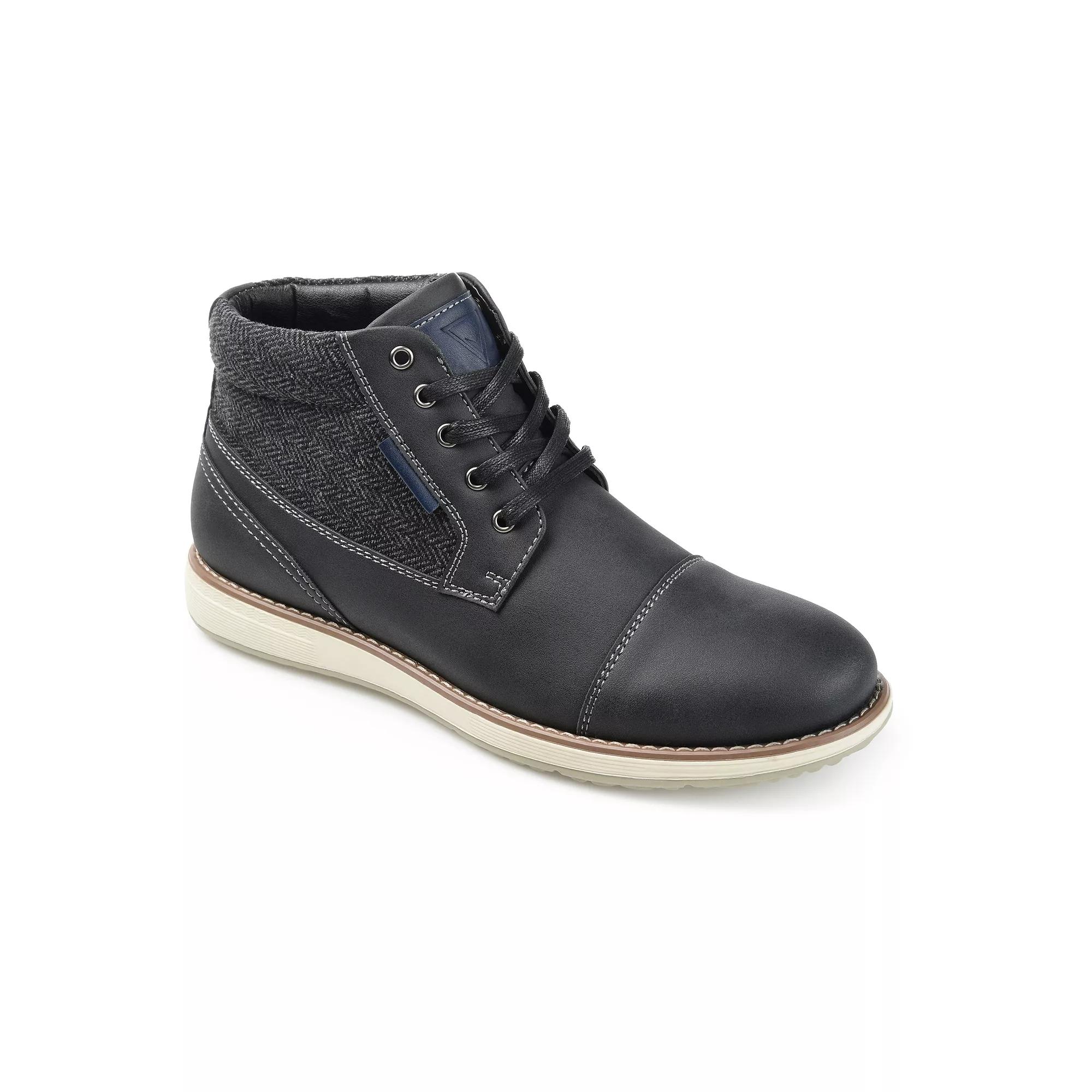 VANCE Jones Mens Cap Toe Ankle Boots Product Image