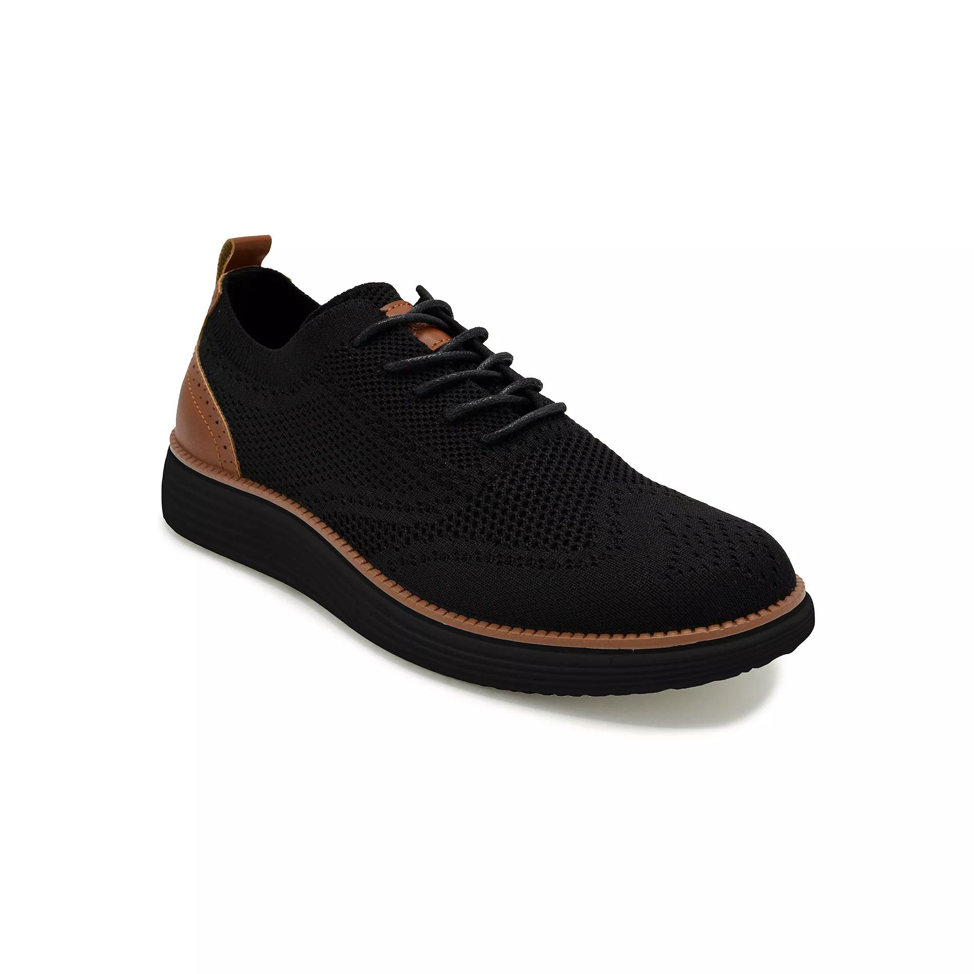 Akademiks Men's Wingtip Knit Oxford Shoes,  Product Image