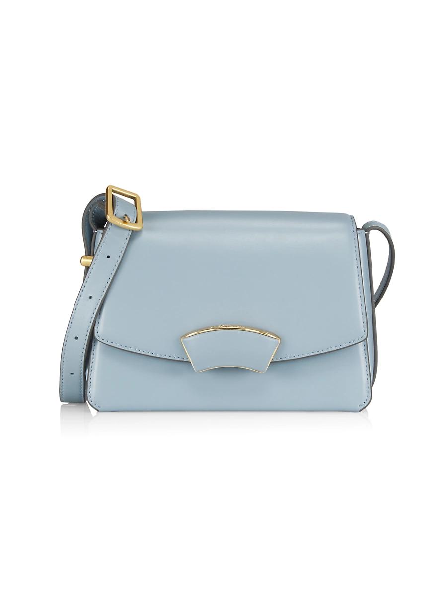 Womens ID Leather Shoulder Bag Product Image