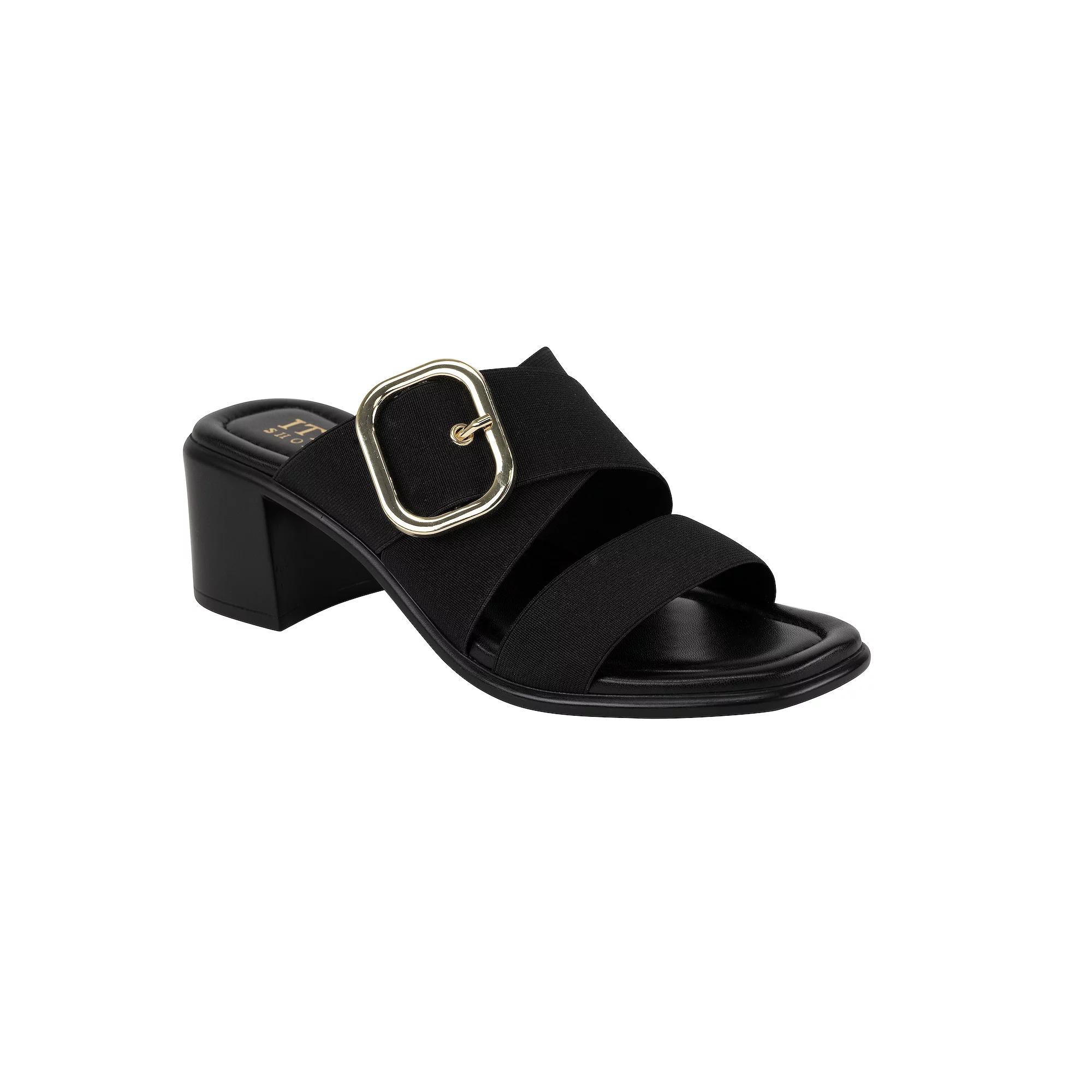 Italian Shoemakers Women's Seren Sandals, Size: 7, Black Product Image