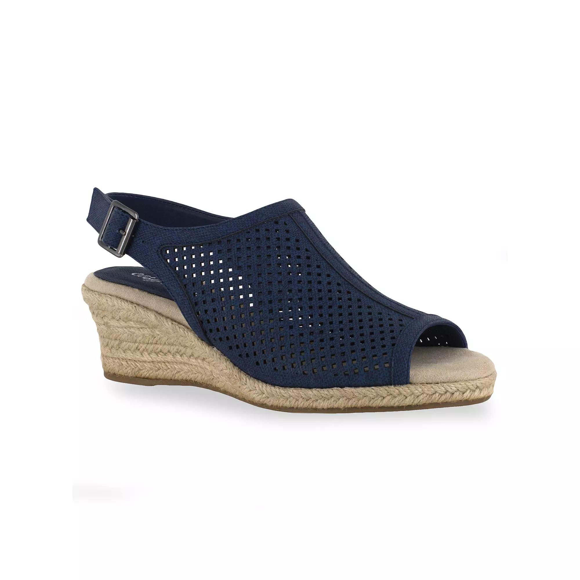 Easy Street Stacy Women's Espadrille Wedges,  Product Image
