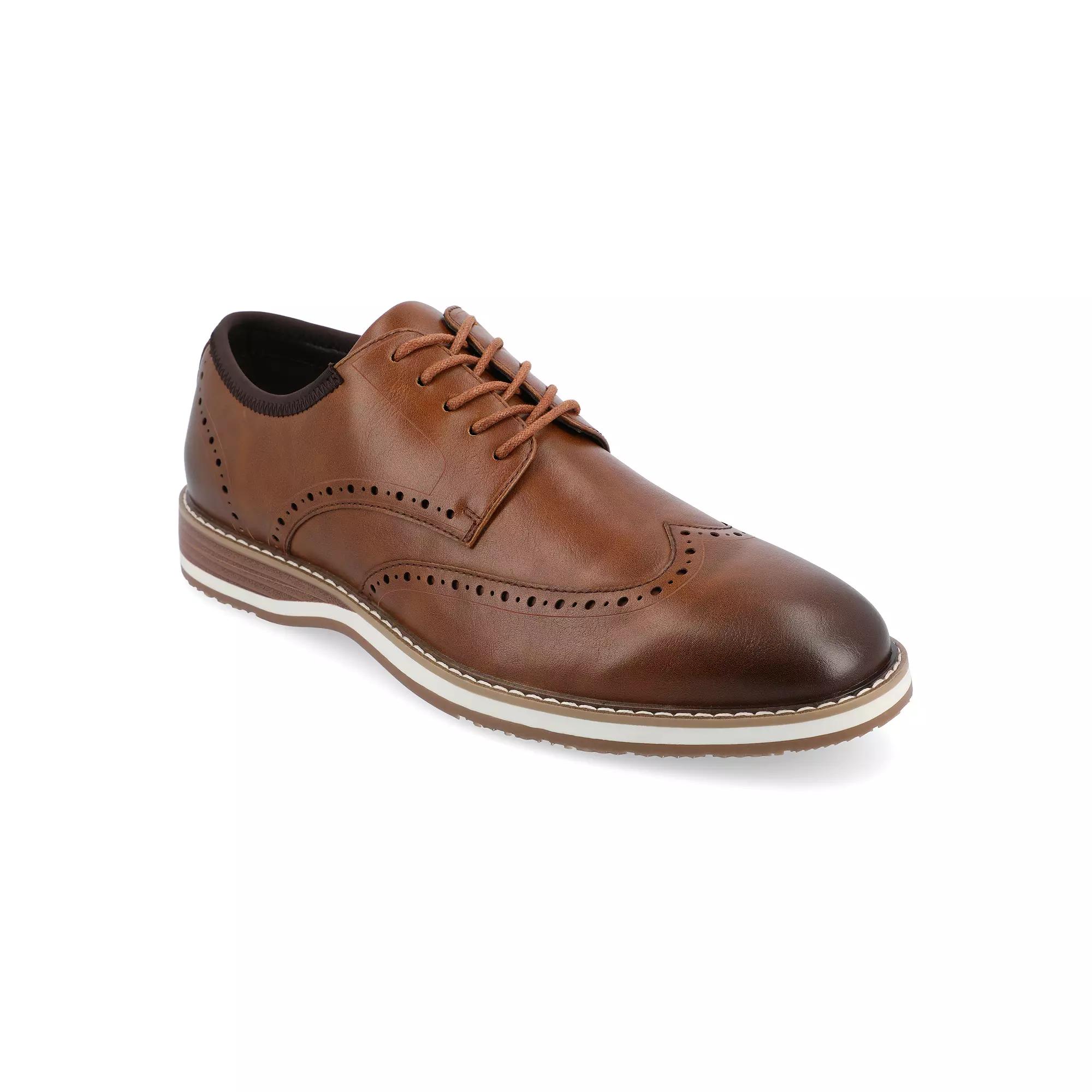 VANCE Ozzy Men's Wingtip Hybrid Dress Shoes,  Product Image
