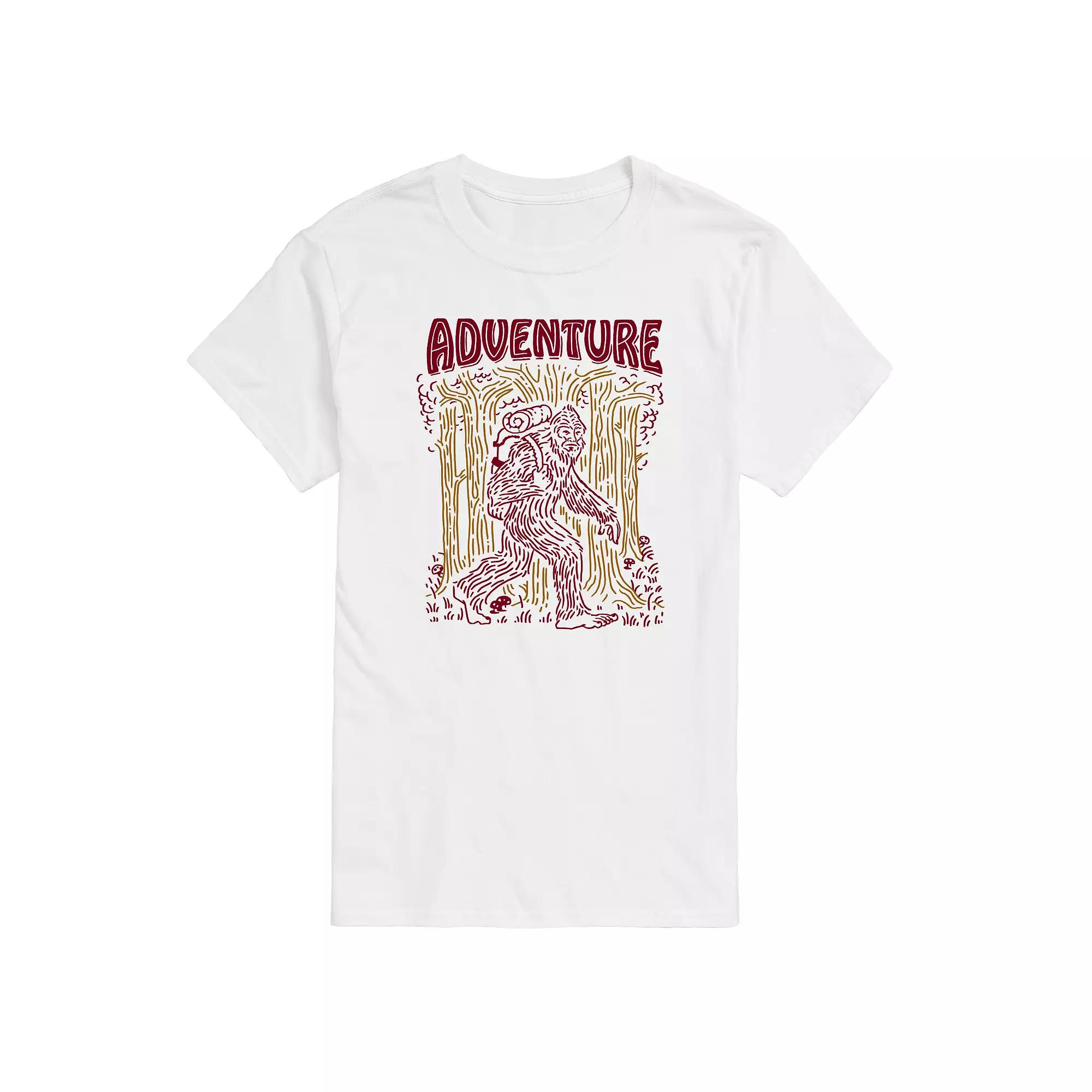 Big & Tall Adventure Sasquatch Graphic Tee, Men's,  Product Image