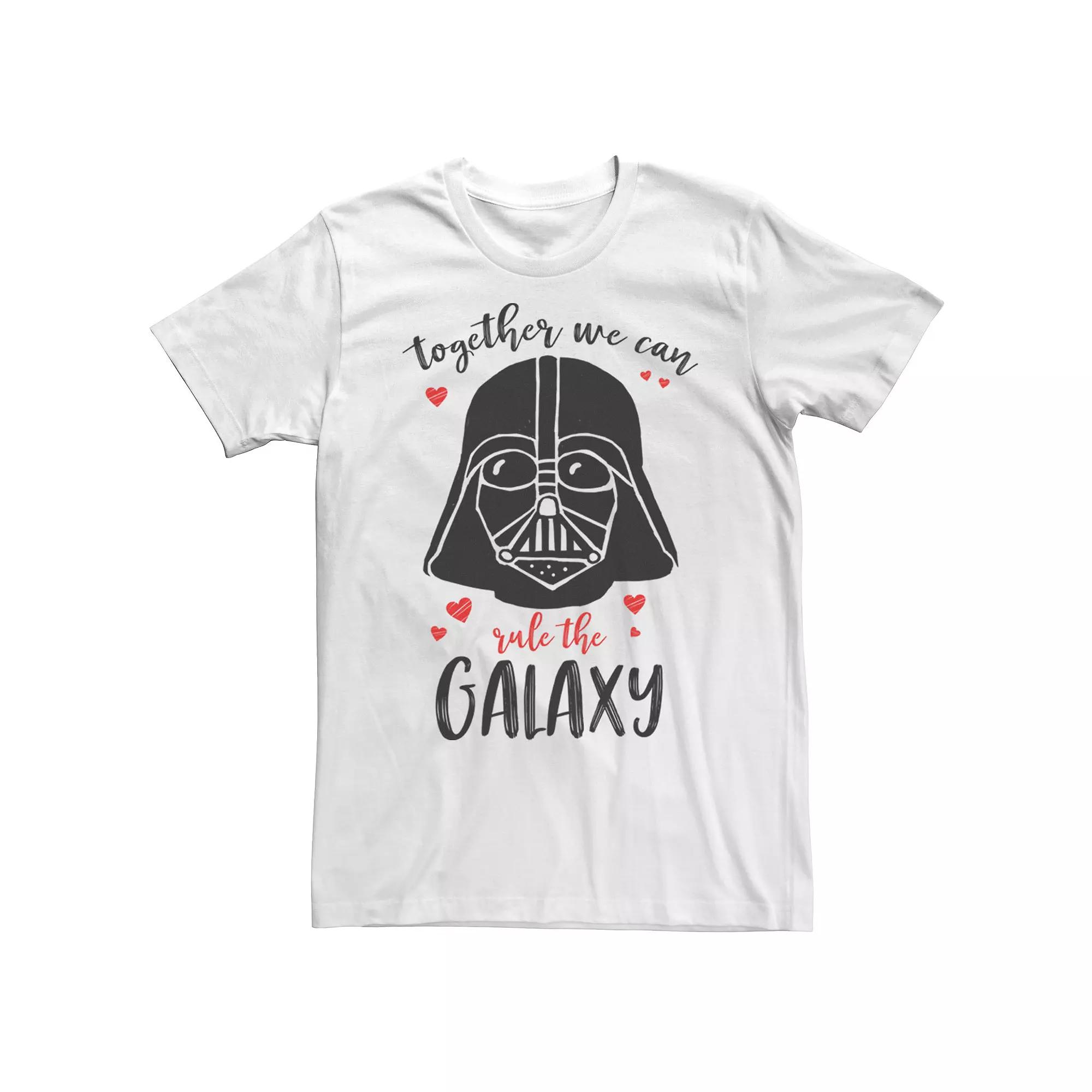 Men's Star Wars Vader Rule Together Valentine's Tee,  Product Image