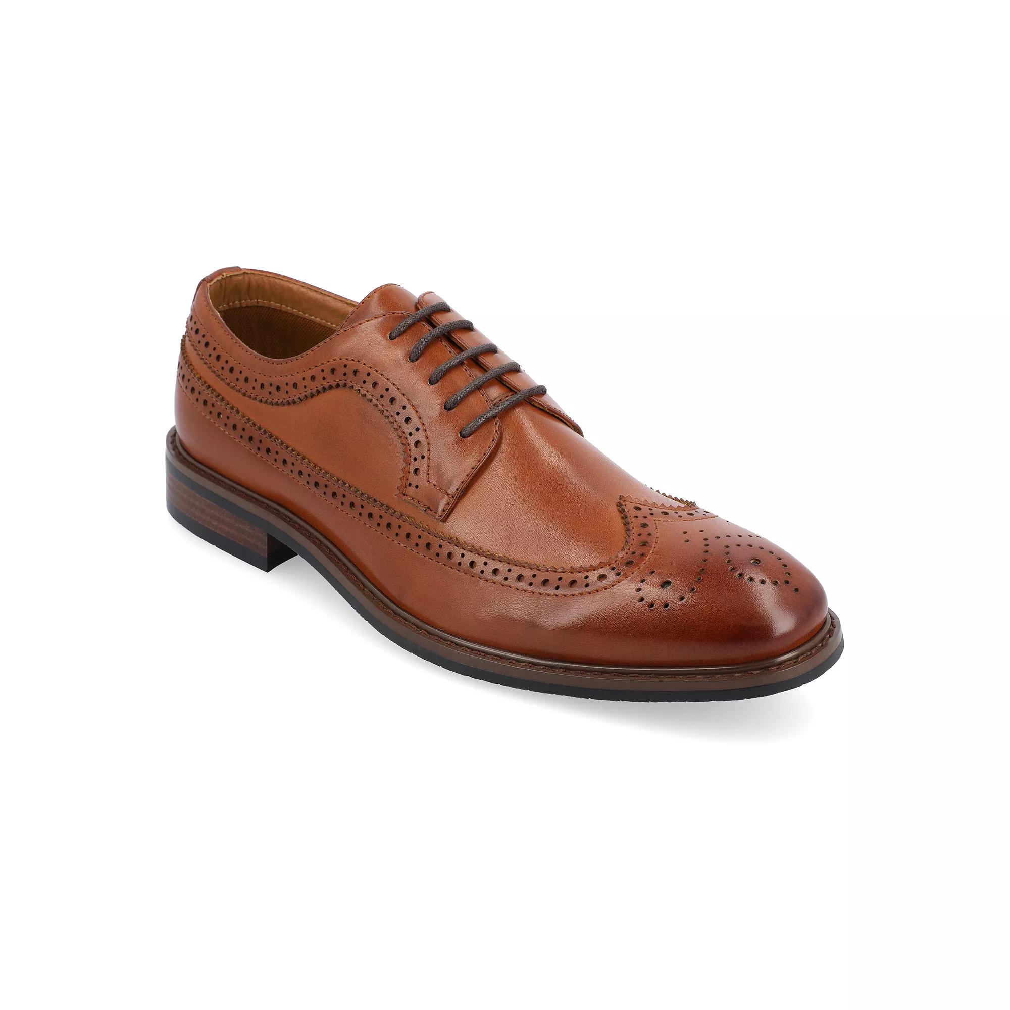 VANCE Gordy Men's Wingtip Dress Shoes,  Product Image