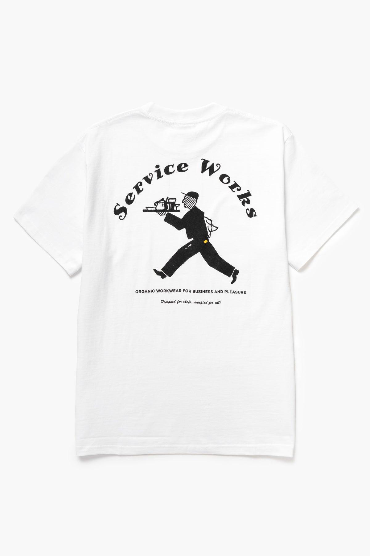 Service Works - Waiter Tee - White Product Image