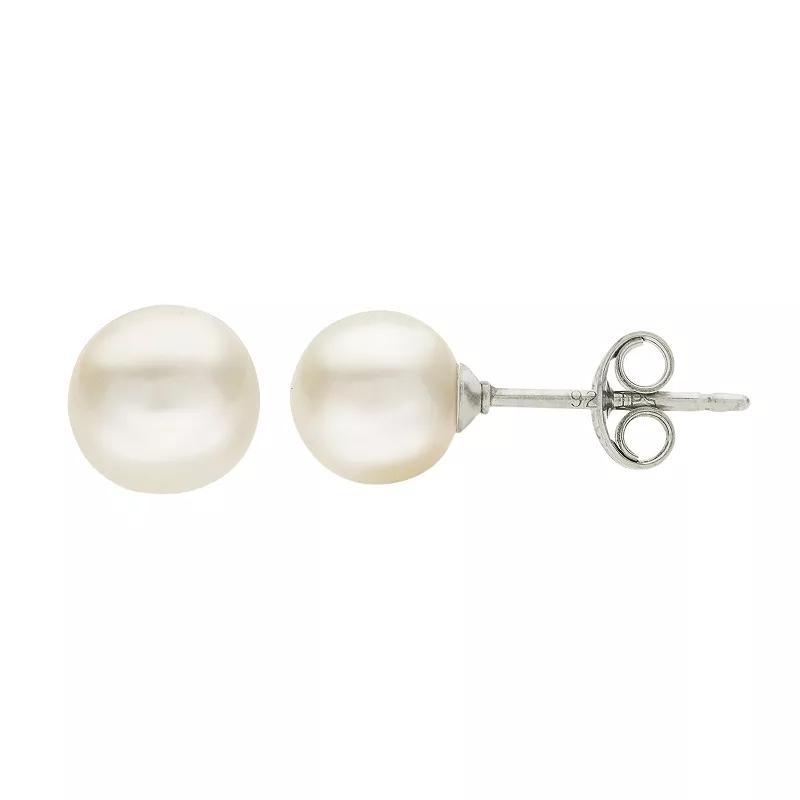 PearLustre by Imperial Freshwater Cultured Pearl Stud Earrings - 6 mm, Womens, Sterling Product Image
