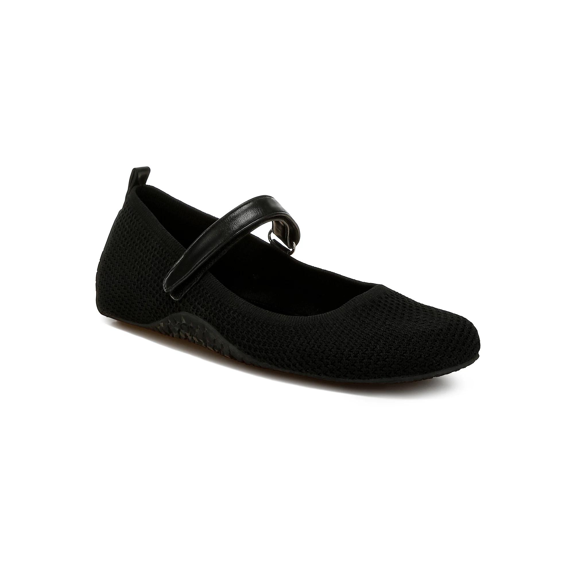 Rag & Co Nordeux Women's Ballerina Flats, Size: 9, Black Product Image
