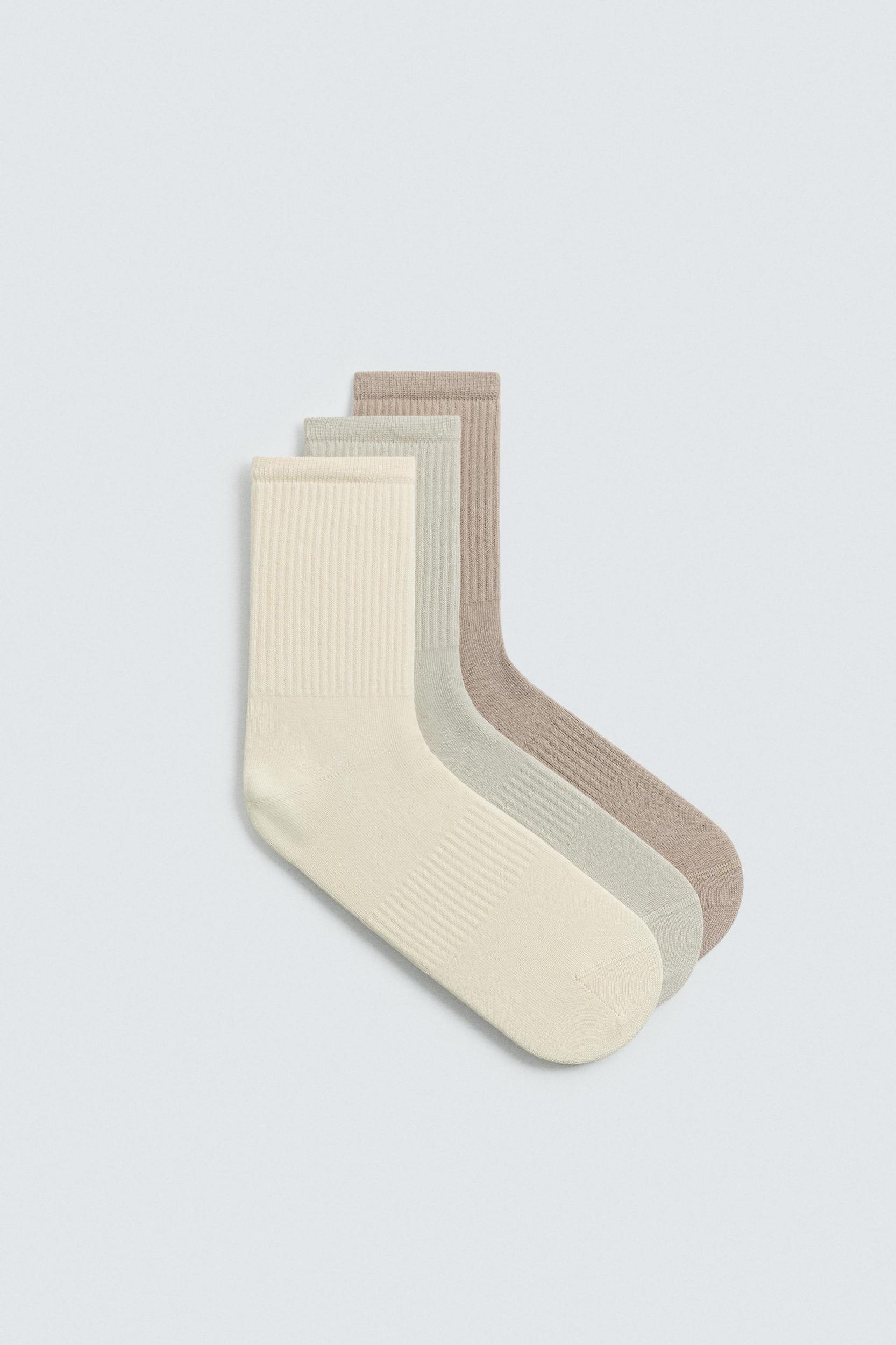 3-PACK RIB SOCKS Product Image