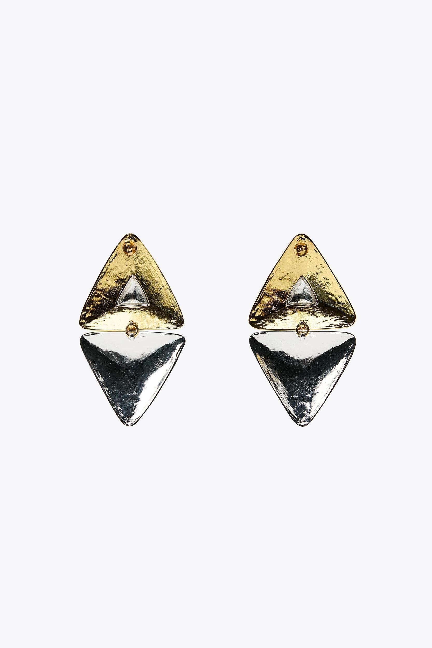 MISMATCHED GEOMETRIC EARRINGS Product Image
