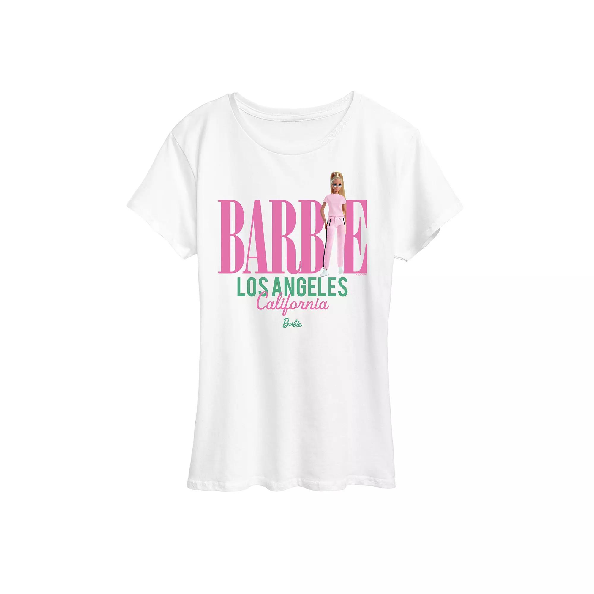 Women's Barbie® Los Angeles Graphic Tee,  Product Image