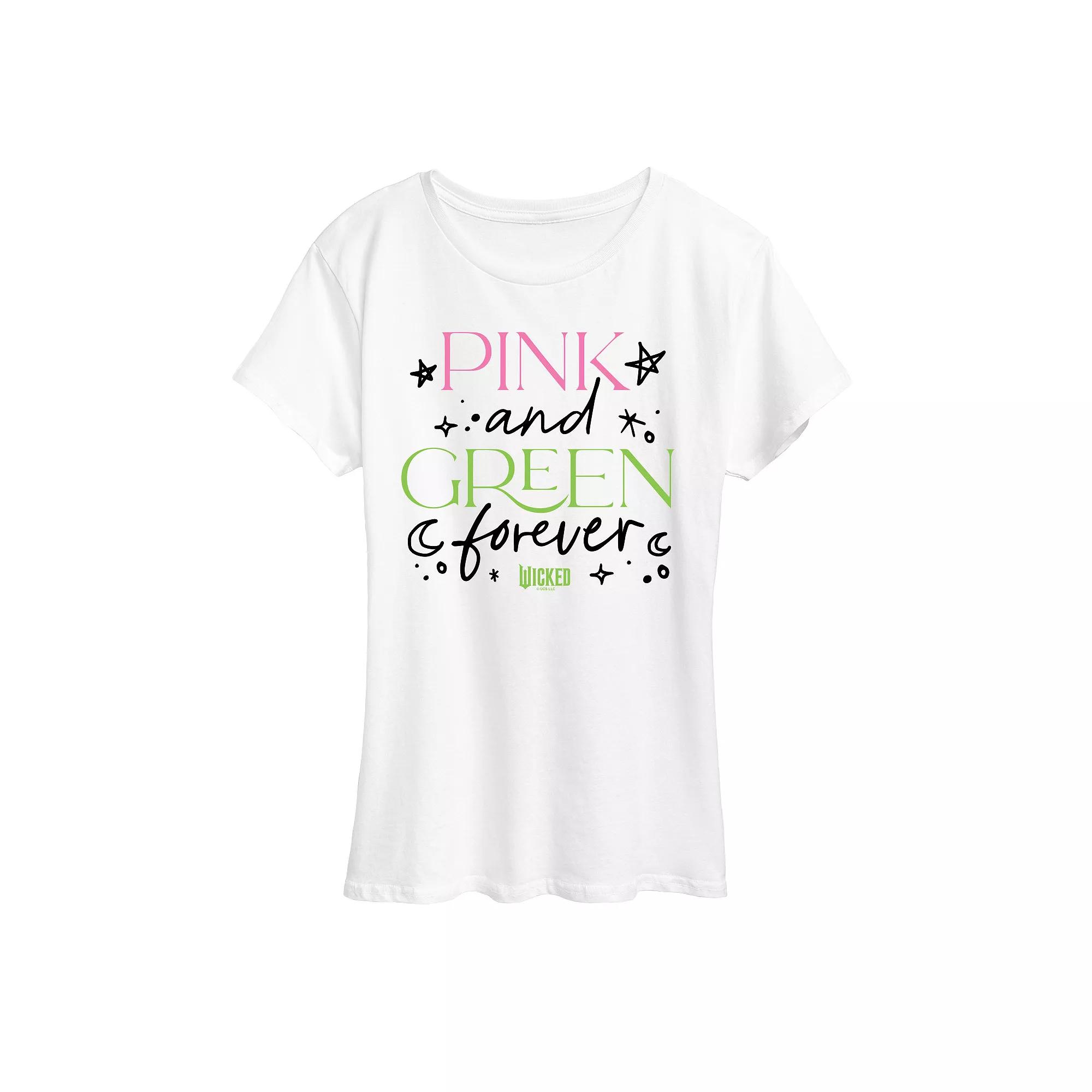 Women's Wicked Pink & Green Forever Tee,  Product Image
