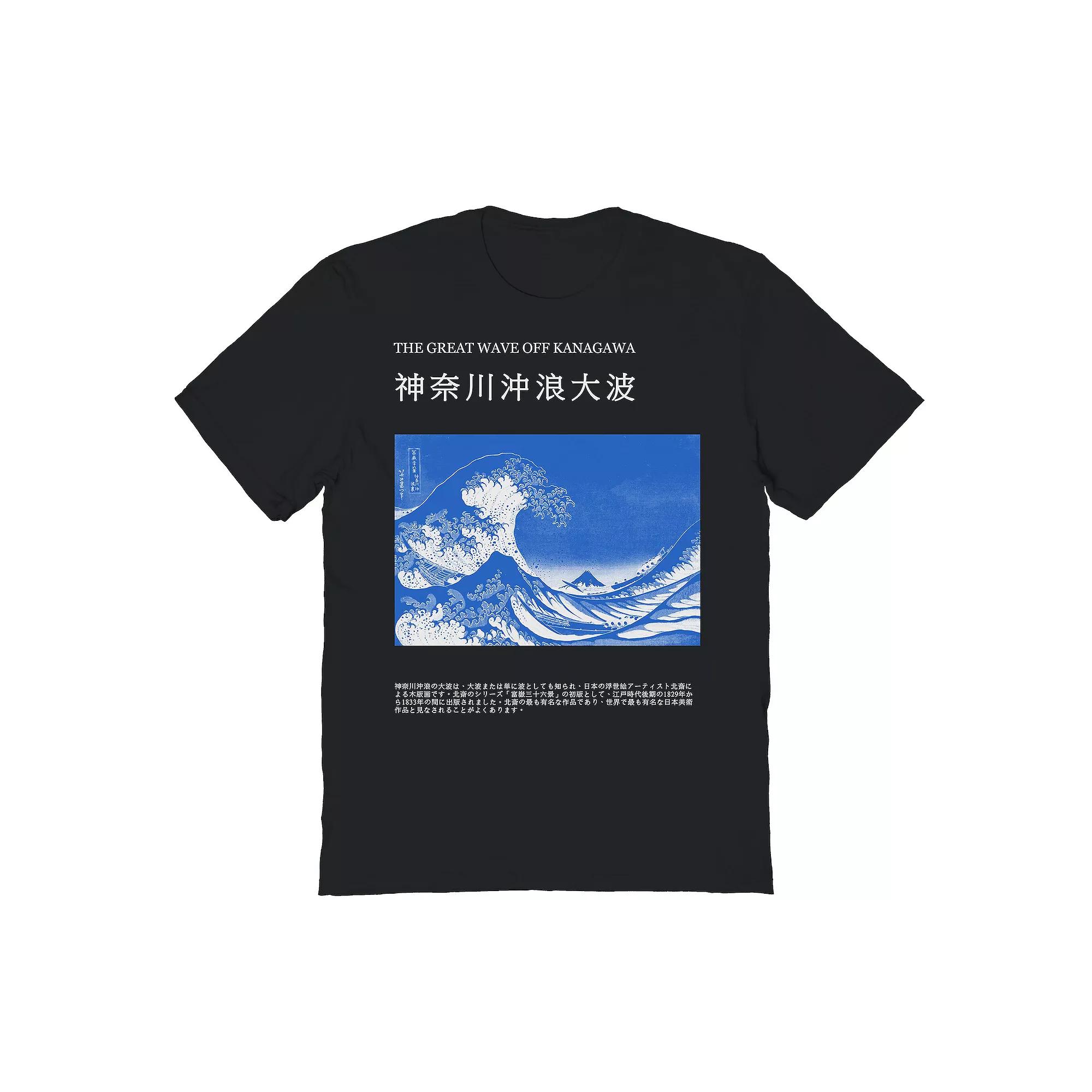 Men's APOH - Hokusai Off Kanagawa Graphic Tee,  Product Image