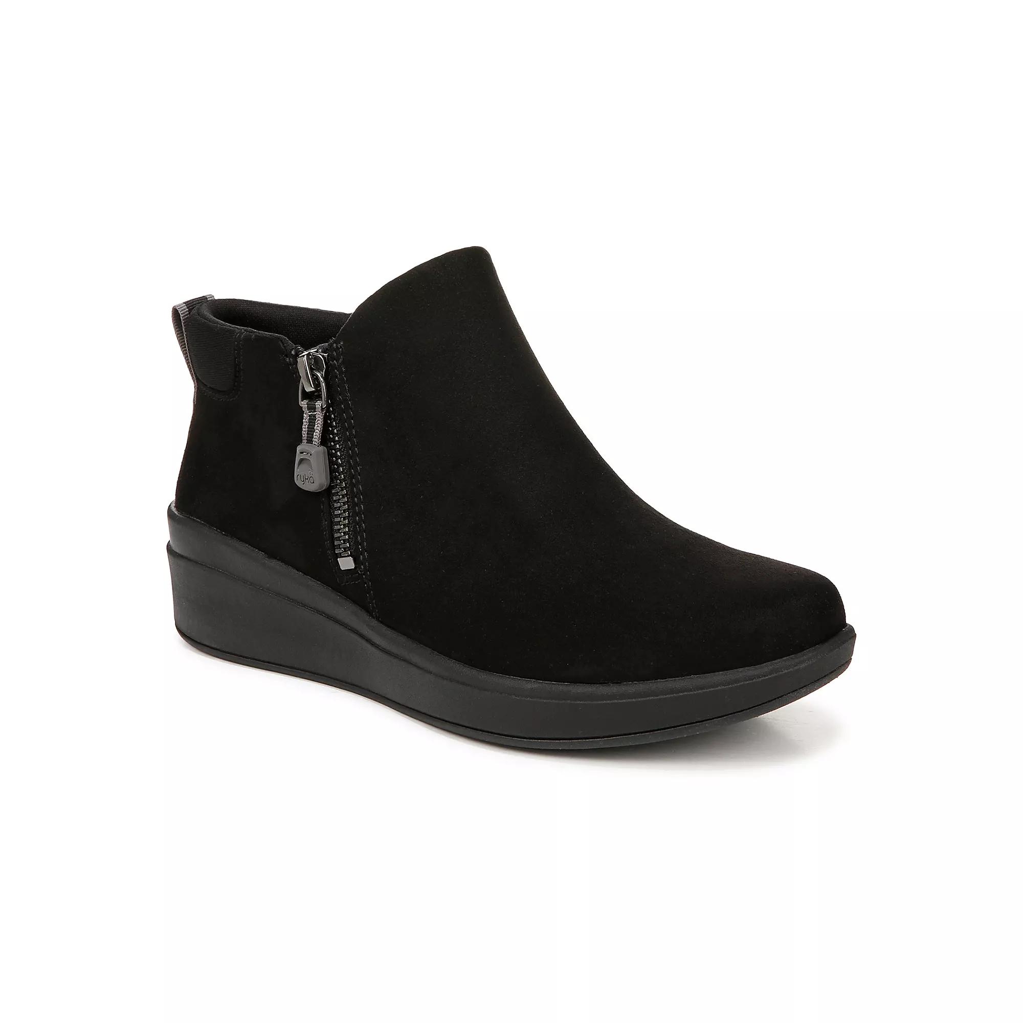 Ryka Lyrical Women's Wedge Ankle Boots, Size: 10, Black Product Image