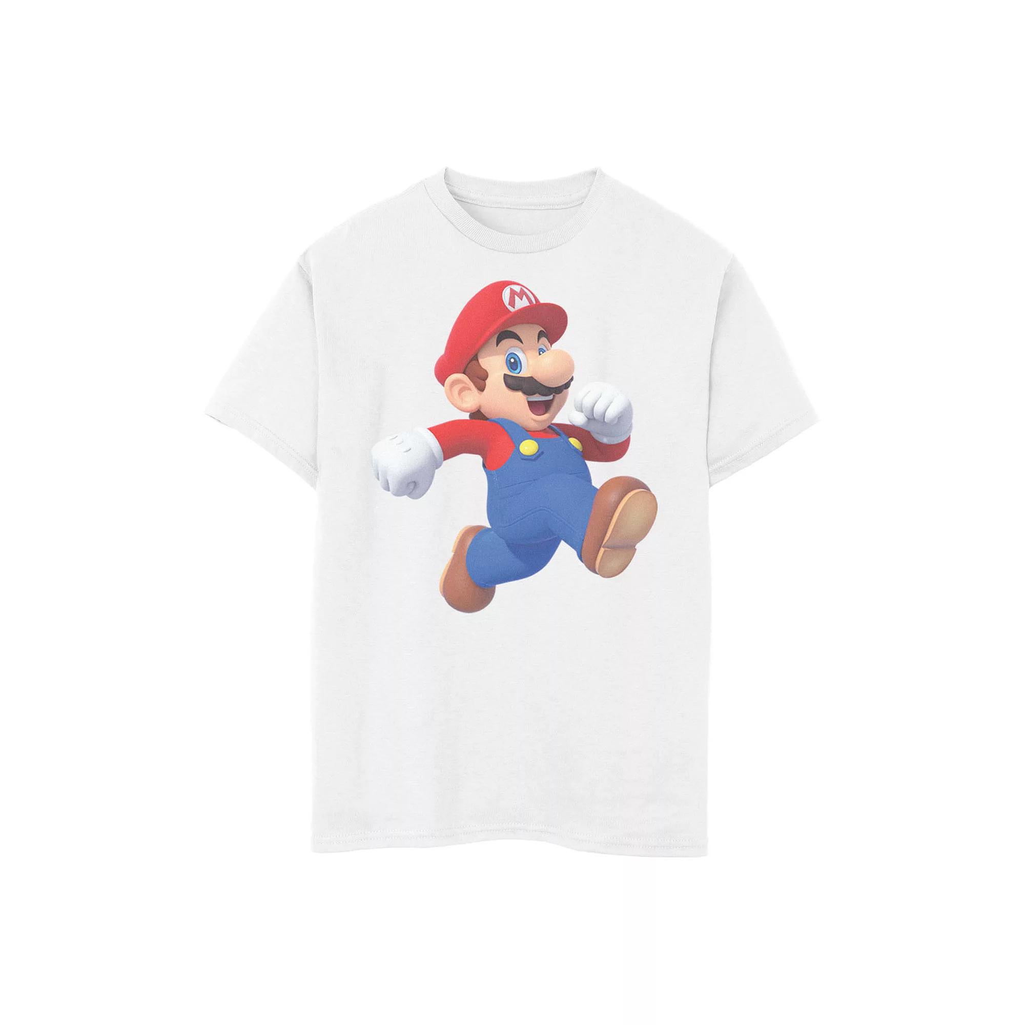 Boys 8-20 Nintendo Super Mario Bros. Mario Running Man Graphic Tee, Boy's,  Product Image