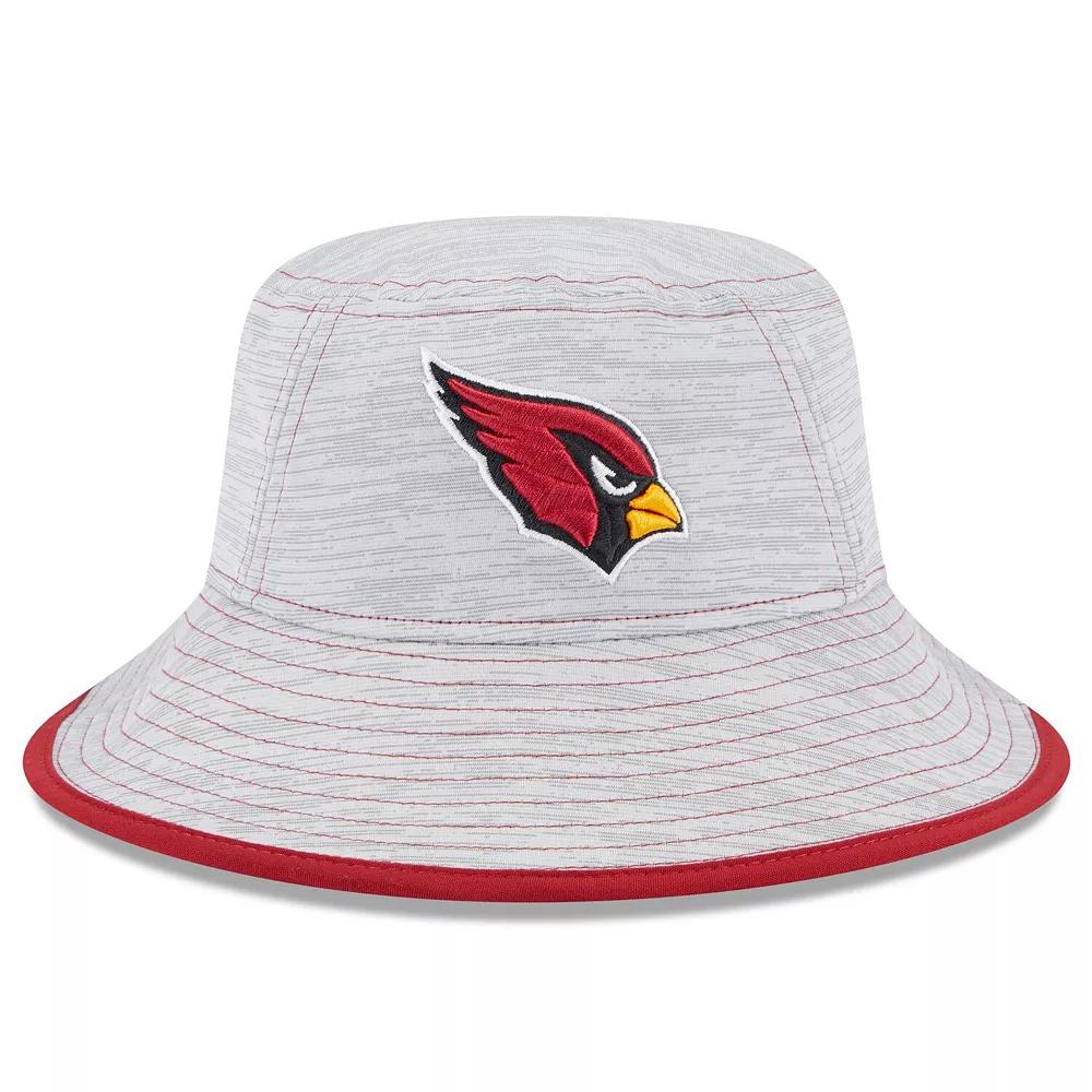 Men's New Era Gray Arizona Cardinals Game Bucket Hat, Grey Product Image