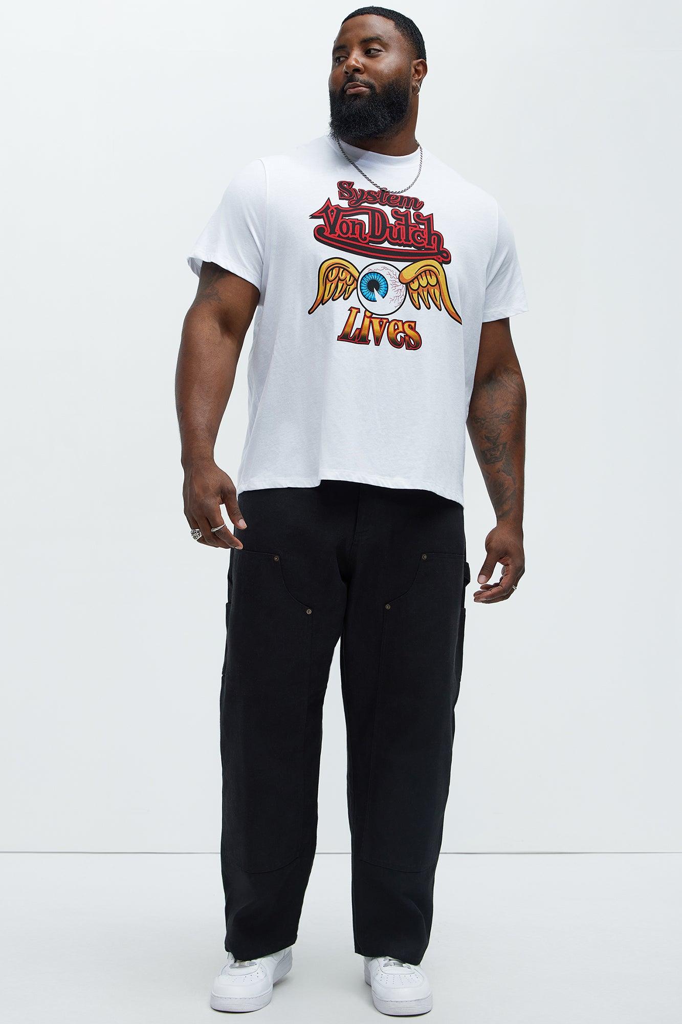 Von Dutch System Lives Short Sleeve Tee - White Product Image