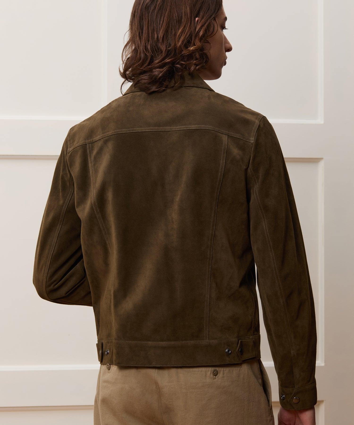 Italian Suede Dylan Jacket Product Image