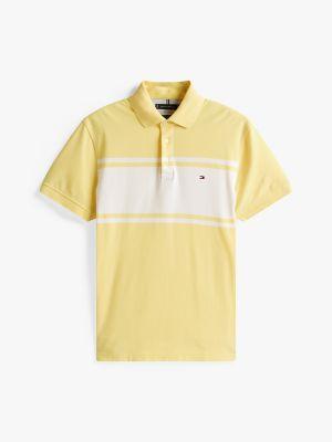 Slim Fit Block Stripe Polo Product Image