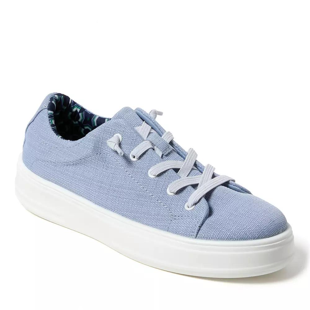 Original Comfort by Dearfoams Mabel Woven Lace-Up Women's Shoes,  Product Image