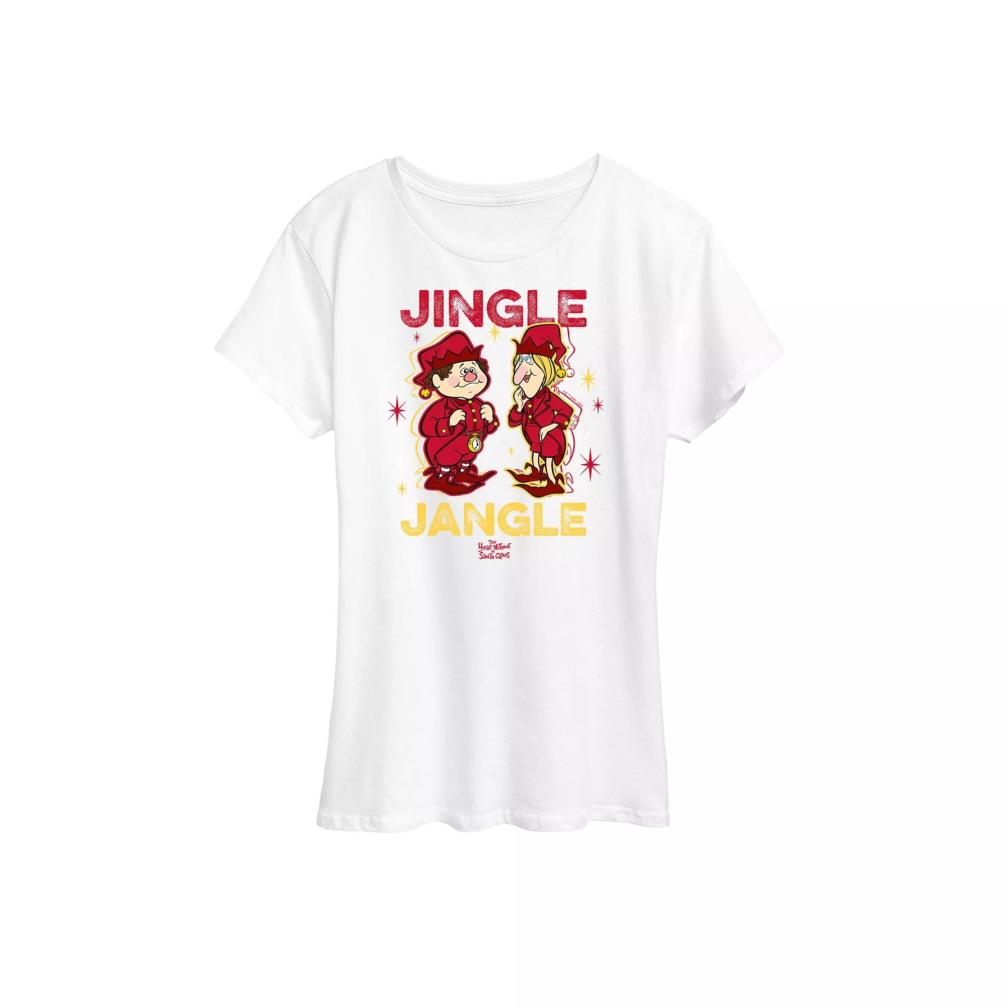 Women's The Year Without Santa Claus Jingle Jangle Graphic Tee, Girl's,  Product Image