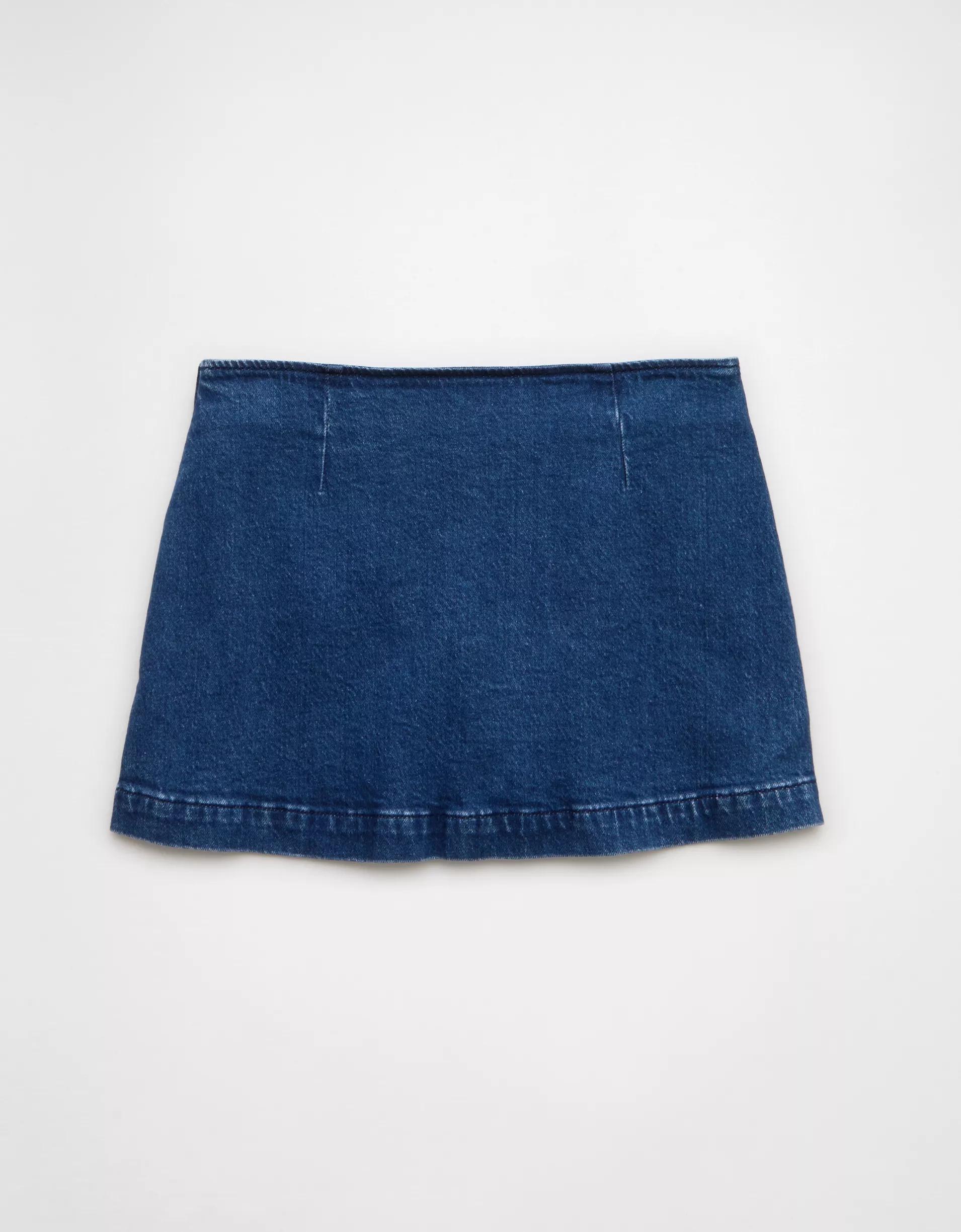 AE It Knit Denim Skort Women's Product Image