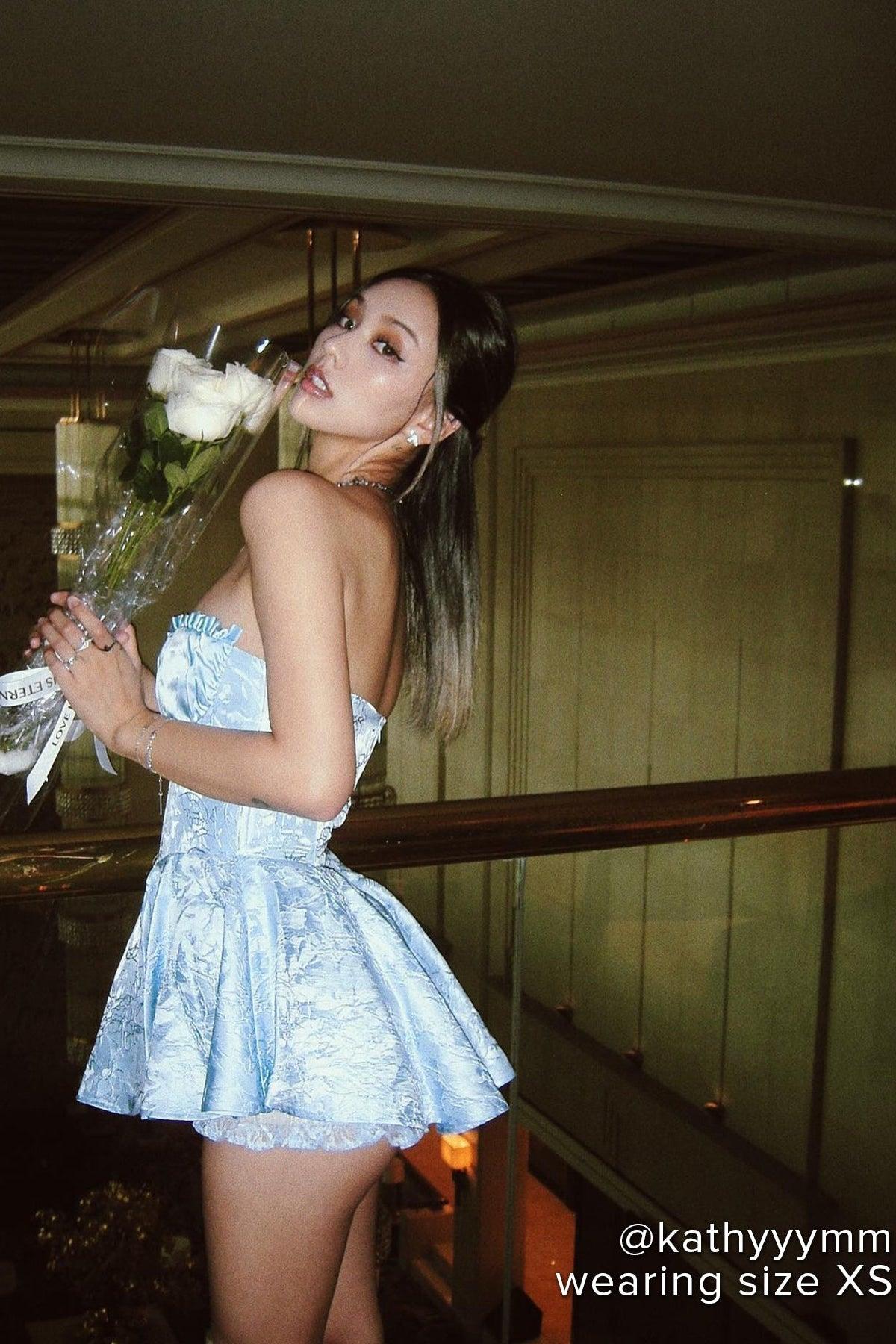 Airina Dress (Blue) Product Image