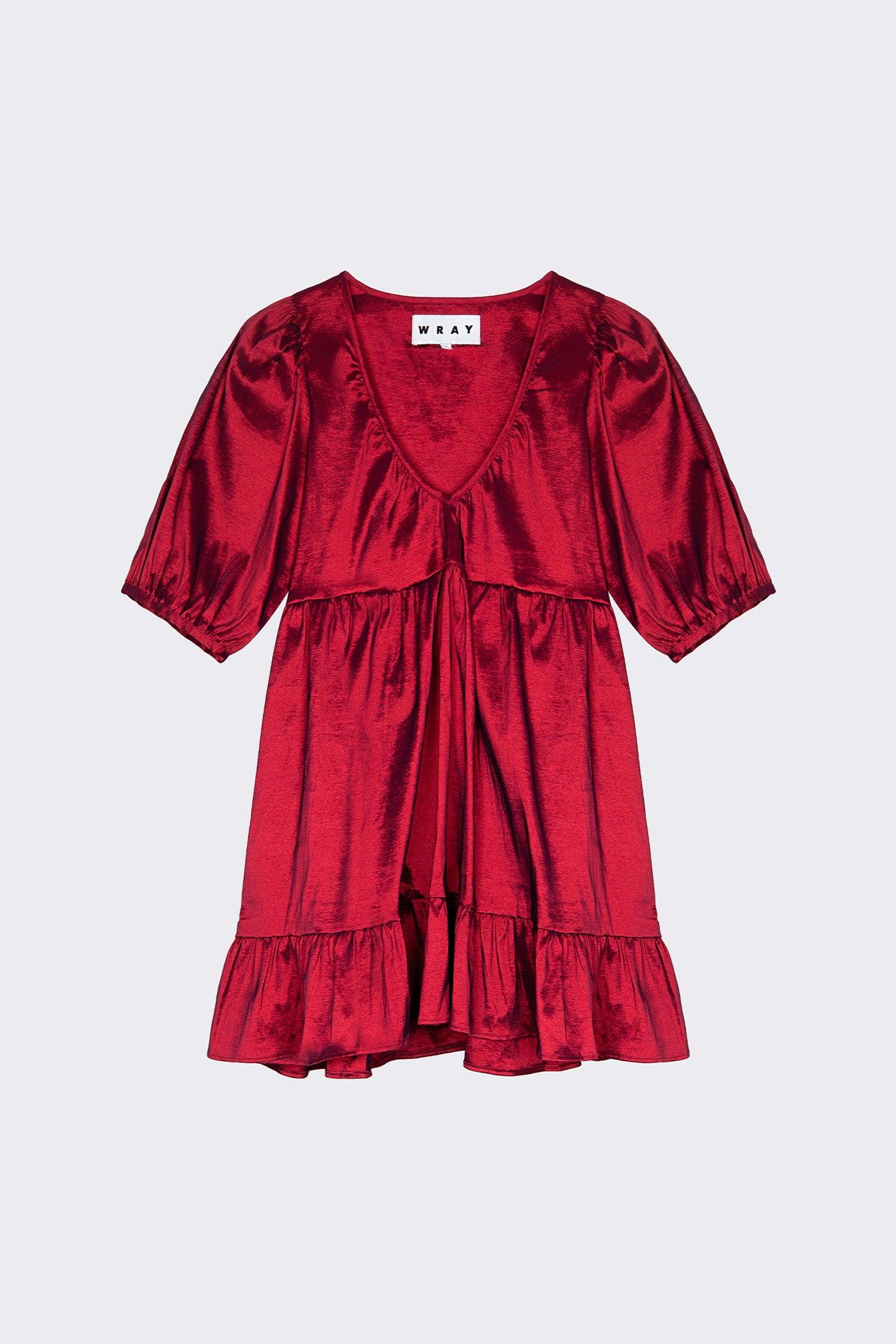 Ash Mini Dress - Berry Product Image