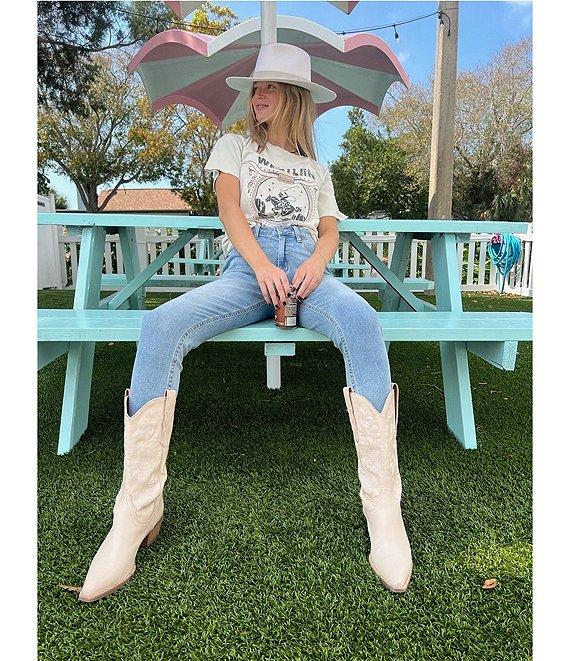 Reba Tanya Ankle Skinny Denim Jeans Product Image