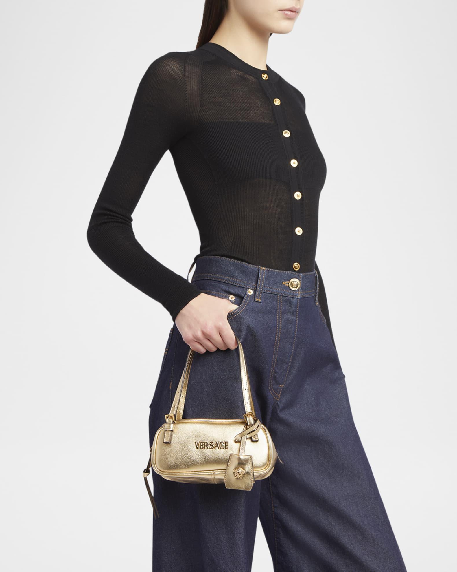 La Medusa Mini Leather Shoulder Bag Product Image