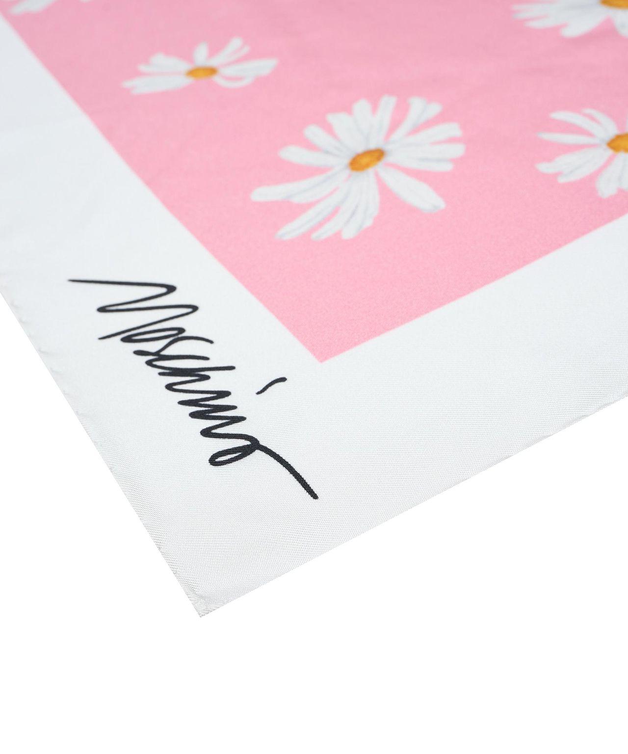 Silk scarf with floral pattern Product Image