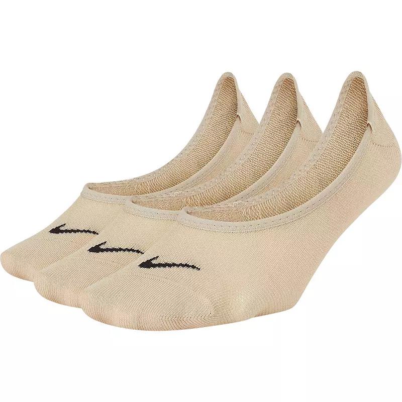 Nike 3-pk. Performance No-Show Liner Socks, Women's, Black Product Image