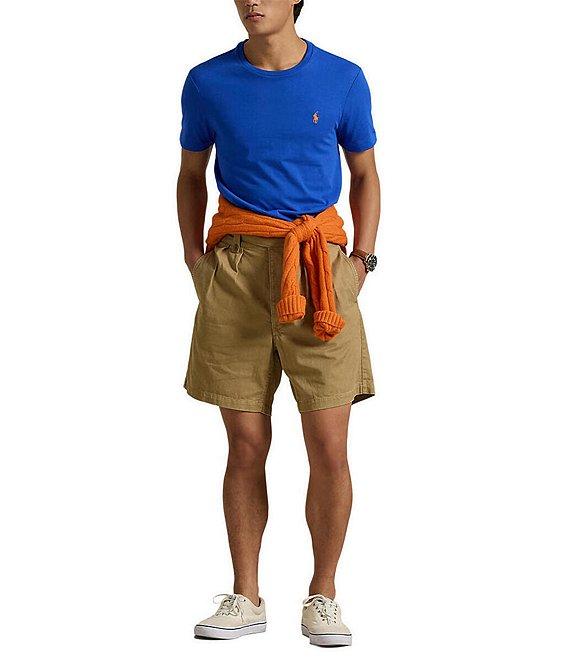 Polo Ralph Lauren Custom Slim Fit Jersey Crewneck Short Sleeve T-Shirt Product Image