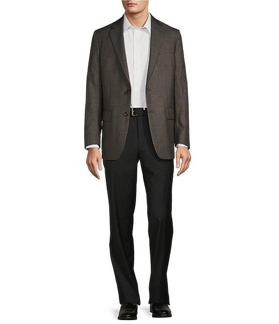 Hickey Freeman Classic Fit Houndstooth Pattern Sport Coat Product Image